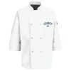 Eight Pearl Button Chef Coat with Thermometer Pocket Thumbnail