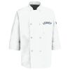 Eight Pearl Button Chef Coat with Thermometer Pocket Thumbnail