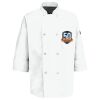 Eight Pearl Button Chef Coat with Thermometer Pocket Thumbnail
