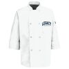 Eight Pearl Button Chef Coat with Thermometer Pocket Thumbnail