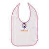 Infant Contrast Trim Premium Jersey Bib Thumbnail