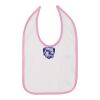 Infant Contrast Trim Premium Jersey Bib Thumbnail