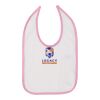 Infant Contrast Trim Premium Jersey Bib Thumbnail