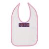 Infant Contrast Trim Premium Jersey Bib Thumbnail