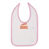 Infant Contrast Trim Premium Jersey Bib Thumbnail