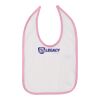 Infant Contrast Trim Premium Jersey Bib Thumbnail