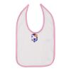 Infant Contrast Trim Premium Jersey Bib Thumbnail