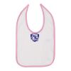 Infant Contrast Trim Premium Jersey Bib Thumbnail