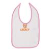 Infant Contrast Trim Premium Jersey Bib Thumbnail