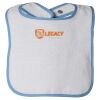 Infant Contrast Trim Terry Bib Thumbnail