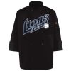 Ten Pearl Button Black Chef Coat Thumbnail
