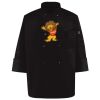 Ten Pearl Button Black Chef Coat Thumbnail