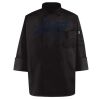 Black Knot Button Chef Coat Thumbnail