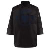 Black Knot Button Chef Coat Thumbnail